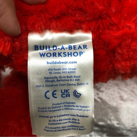 Build A Bear Great Wolf Lodge MagiQuest Charlock Red Dragon stuffed animal - Picture 7 of 14